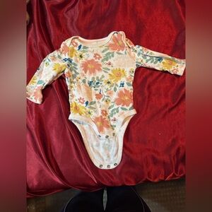 Cloud Island Pastel Baby Onesie